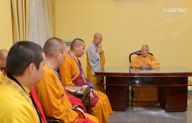 Học viện Phật giáo VN tại TP.HCM ký kết hợp tác với Học viện Naropa Phật giáo Mông Cổ ảnh 5