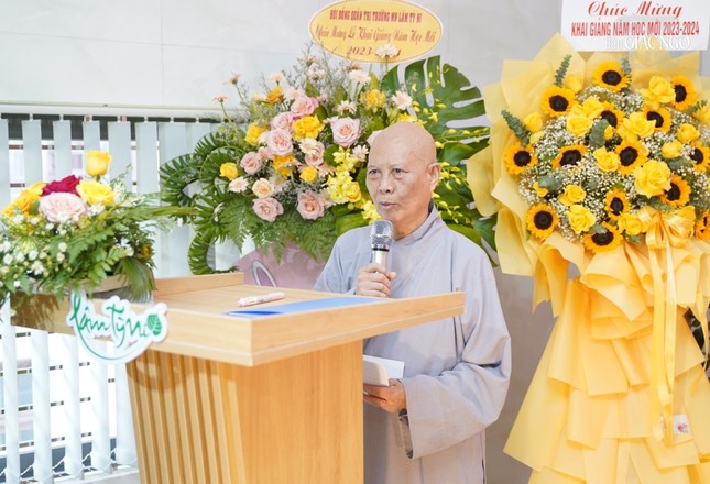 Trường mầm non Lâm Tỳ Ni ở cố đô Huế khai giảng năm học đầu tiên  ảnh 6