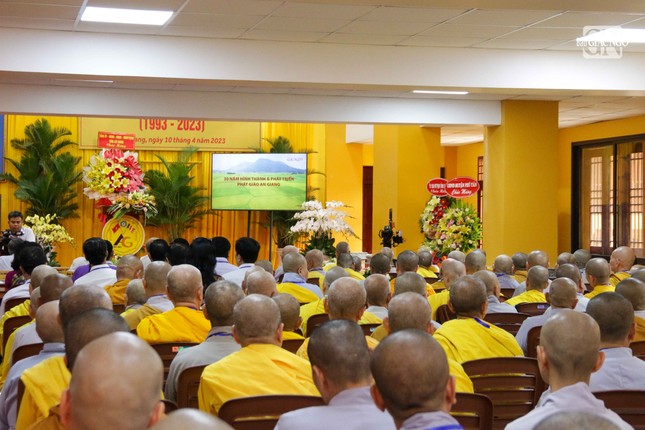 Giáo hội Phật giáo Việt Nam tỉnh An Giang trọng thể kỷ niệm 30 năm thành lập ảnh 5
