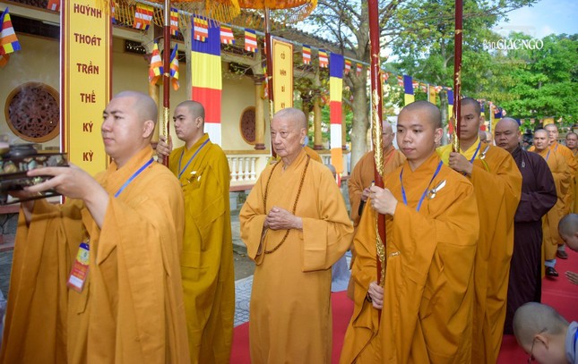 Đức Pháp chủ GHPGVN quang lâm dự lễ khai mạc Đại giới đàn Tâm Hòa X tại tỉnh Tây Ninh ảnh 11