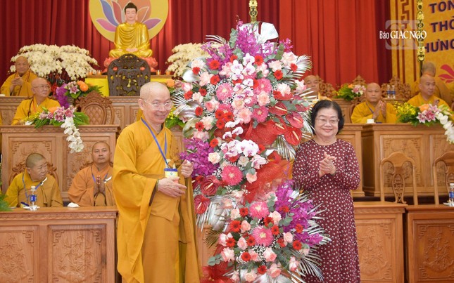 Đức Pháp chủ GHPGVN quang lâm dự lễ khai mạc Đại giới đàn Tâm Hòa X tại tỉnh Tây Ninh ảnh 25