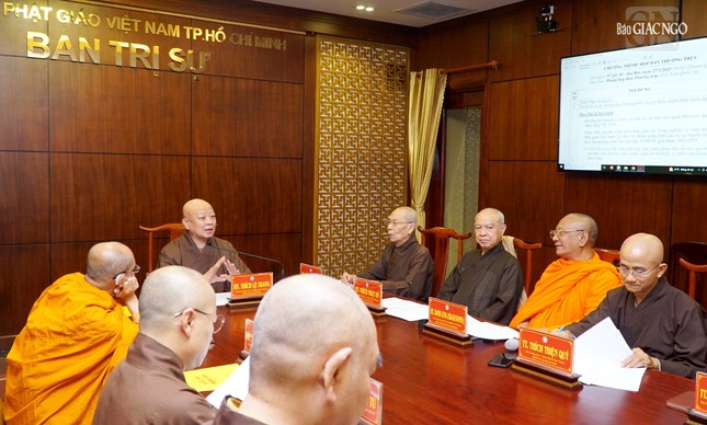 TP.HCM: Thống nhất kế hoạch tổ chức Đại giới đàn Bửu Huệ Phật lịch 2567 ảnh 5