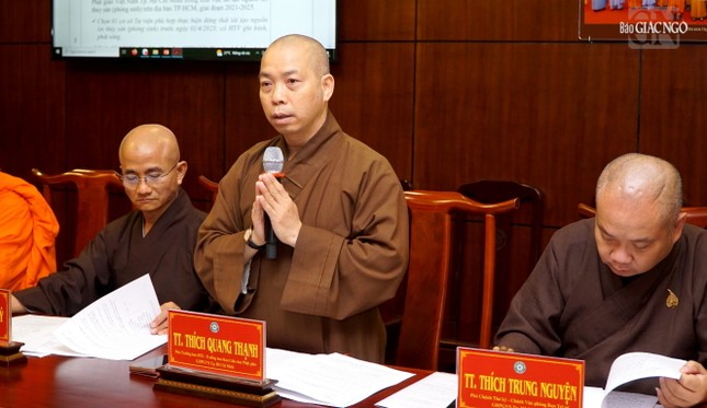 TP.HCM: Thống nhất kế hoạch tổ chức Đại giới đàn Bửu Huệ Phật lịch 2567 ảnh 7