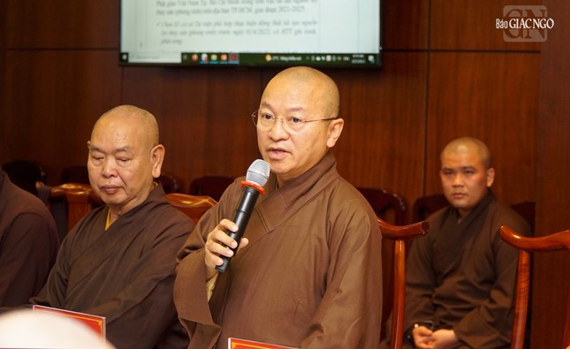 TP.HCM: Thống nhất kế hoạch tổ chức Đại giới đàn Bửu Huệ Phật lịch 2567 ảnh 8