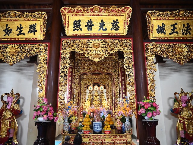 Hải Phòng: Cắt băng khánh thành ngôi đại hùng bảo điện chùa Đức Phong (Sùng Nha tự) ảnh 1