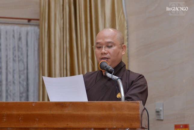 Ban Trị sự GHPGVN TP.HCM họp mở rộng phổ biến và trao đổi các Phật sự quan trọng ảnh 9