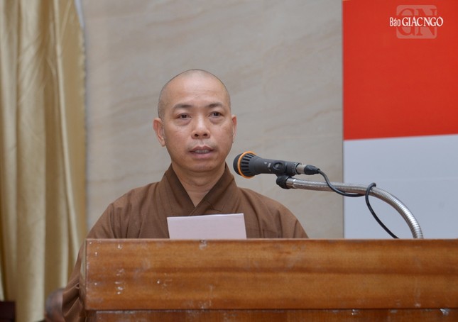 Ban Trị sự GHPGVN TP.HCM họp mở rộng phổ biến và trao đổi các Phật sự quan trọng ảnh 16