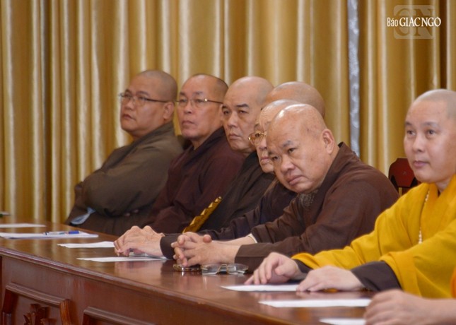 Ban Trị sự GHPGVN TP.HCM họp mở rộng phổ biến và trao đổi các Phật sự quan trọng ảnh 6