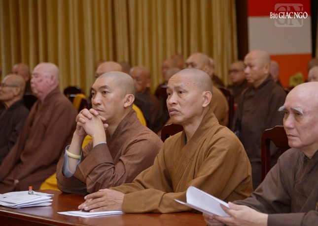 Ban Trị sự GHPGVN TP.HCM họp mở rộng phổ biến và trao đổi các Phật sự quan trọng ảnh 19