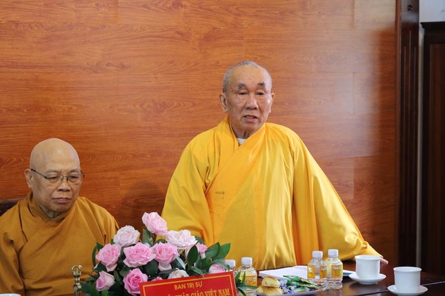 Lâm Đồng: Phân ban Phật tử Dân tộc T.Ư thăm Ban Trị sự và Ban Tôn giáo tỉnh ảnh 2