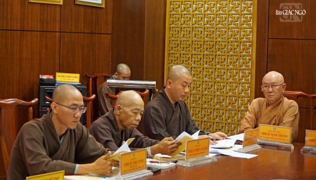 Ban Pháp chế Phật giáo TP.HCM triển khai hoạt động Phật sự sắp tới ảnh 5