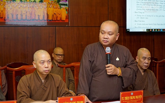 Ban Thường trực Phật giáo TP.HCM thảo luận về lộ trình rước Đức Phật đản sinh, diễu hành xe hoa ảnh 11
