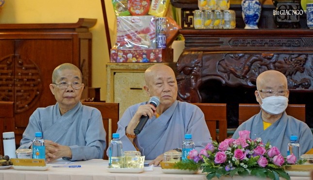 Phân ban Ni giới T.Ư triển khai Phật sự, ra mắt Ban Biên tập chuyên trang Ni giới online ảnh 10