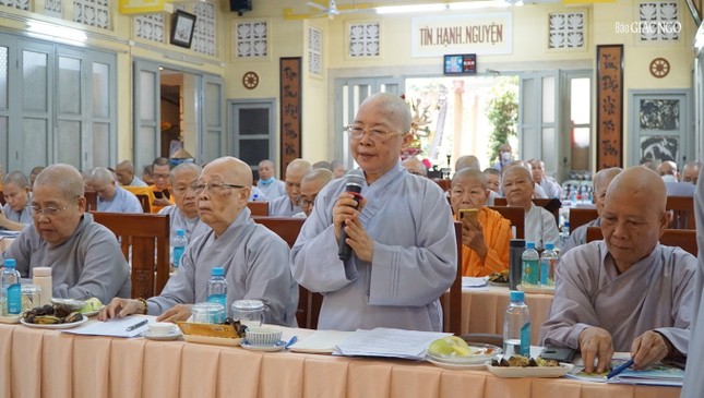 Phân ban Ni giới T.Ư triển khai Phật sự, ra mắt Ban Biên tập chuyên trang Ni giới online ảnh 12