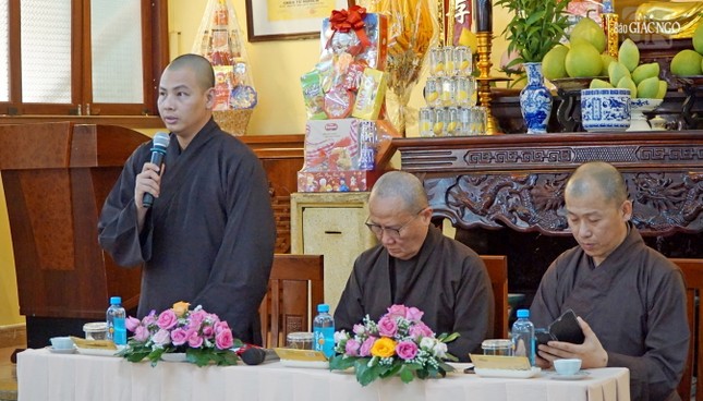 Phân ban Ni giới T.Ư triển khai Phật sự, ra mắt Ban Biên tập chuyên trang Ni giới online ảnh 7