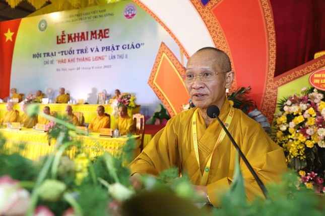 Hà Nội: Khai mạc hội trại Phật giáo và Tuổi trẻ chủ đề “Hào khí Thăng Long” lần II ảnh 2