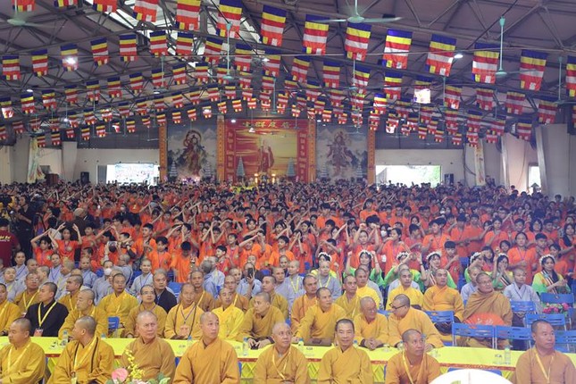 Hà Nội: Khai mạc hội trại Phật giáo và Tuổi trẻ chủ đề “Hào khí Thăng Long” lần II ảnh 16