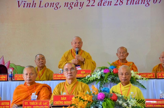 Vĩnh Long: Khai mạc khóa bồi dưỡng trụ trì và động thổ xây Văn phòng Ban Trị sự Phật giáo tỉnh ảnh 1