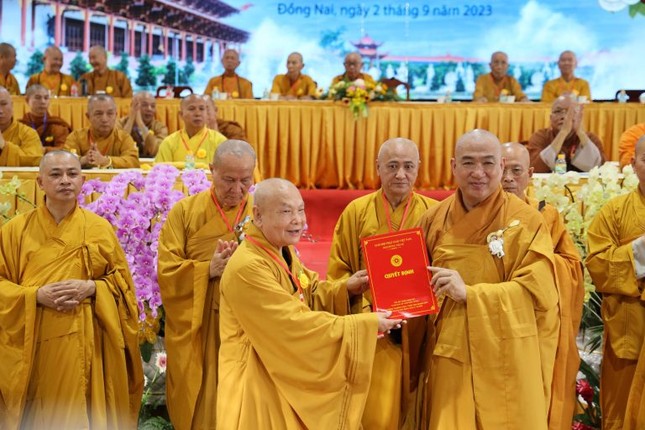 Đồng Nai: Công bố quyết định bổ nhiệm Ban Quản trị chùa Quốc Ân Khải Tường ảnh 4