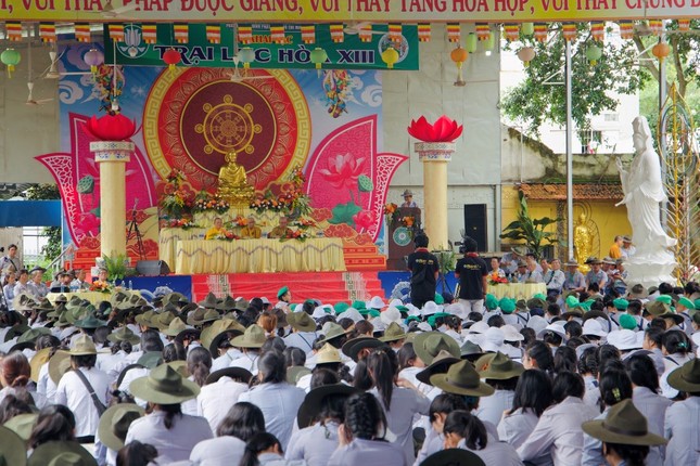 Phân ban Gia đình Phật tử TP.HCM tổ chức trại Lục Hòa XIII với gần 1.000 trại sinh ảnh 6