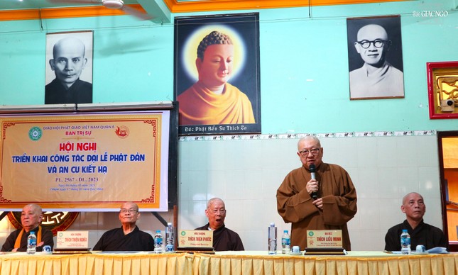 TP.HCM: Phật giáo Q.6 tổ chức Đại lễ Phật đản Phật lịch 2567 tại chùa Tuyền Lâm ảnh 1