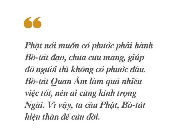 Tới được chân linh thỉnh Phật, Bồ-tát hiện thân độ đời