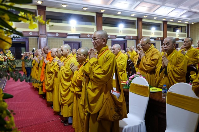 Hòa thượng Thích Thanh Quyết tiếp tục làm Trưởng ban Giáo dục Phật giáo T.Ư nhiệm kỳ IX (2022-2027) ảnh 7