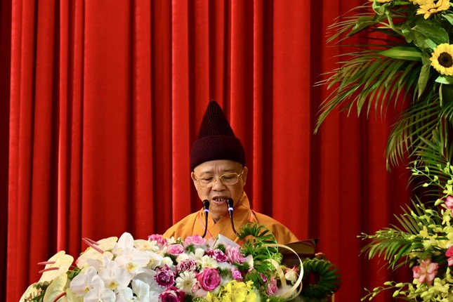 Hòa thượng Thích Thanh Quyết tiếp tục làm Trưởng ban Giáo dục Phật giáo T.Ư nhiệm kỳ IX (2022-2027) ảnh 2