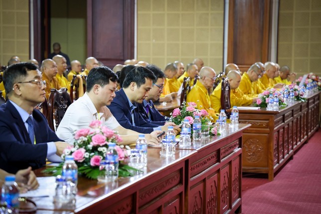 Hòa thượng Thích Thanh Quyết tiếp tục làm Trưởng ban Giáo dục Phật giáo T.Ư nhiệm kỳ IX (2022-2027) ảnh 9