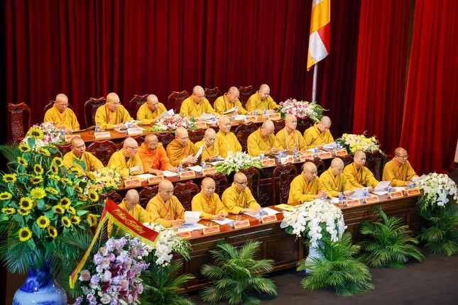 Hòa thượng Thích Thanh Quyết tiếp tục làm Trưởng ban Giáo dục Phật giáo T.Ư nhiệm kỳ IX (2022-2027) ảnh 8