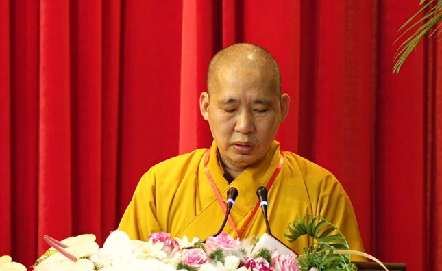 Hòa thượng Thích Thanh Quyết tiếp tục làm Trưởng ban Giáo dục Phật giáo T.Ư nhiệm kỳ IX (2022-2027) ảnh 12