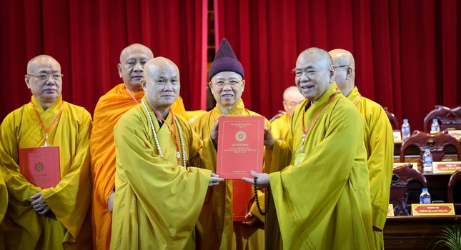 Hòa thượng Thích Thanh Quyết tiếp tục làm Trưởng ban Giáo dục Phật giáo T.Ư nhiệm kỳ IX (2022-2027) ảnh 15