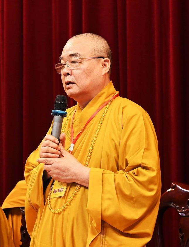Hòa thượng Thích Thanh Quyết tiếp tục làm Trưởng ban Giáo dục Phật giáo T.Ư nhiệm kỳ IX (2022-2027) ảnh 6