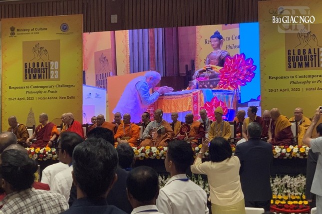 Khai mạc Hội nghị Thượng đỉnh Phật giáo Toàn cầu tại Ấn Độ ảnh 3