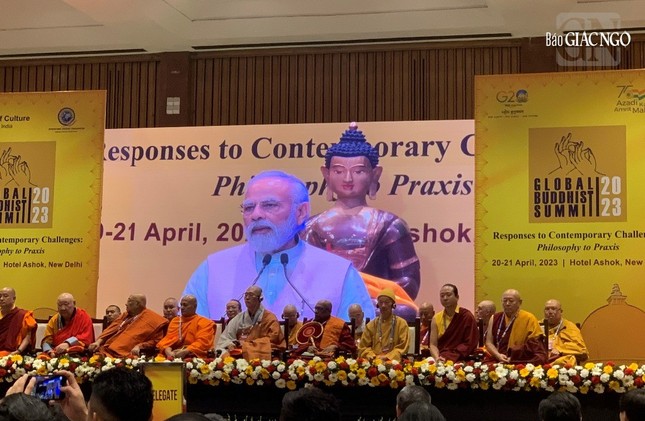 Khai mạc Hội nghị Thượng đỉnh Phật giáo Toàn cầu tại Ấn Độ ảnh 7