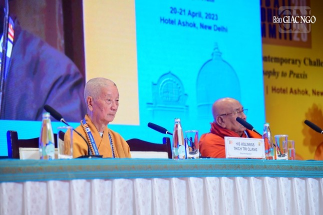 Thông điệp của Trưởng lão Hoà thượng Thích Trí Quảng tại Hội nghị Thượng đỉnh Phật giáo Toàn cầu ảnh 3