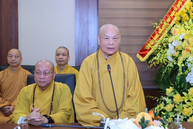 Thủ tướng Phạm Minh Chính chúc mừng Đại lễ Phật đản Phật lịch 2567 đến GHPGVN ảnh 4