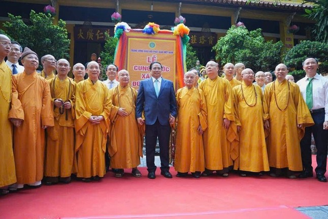 Thủ tướng Phạm Minh Chính chúc mừng Đại lễ Phật đản Phật lịch 2567 đến GHPGVN ảnh 5