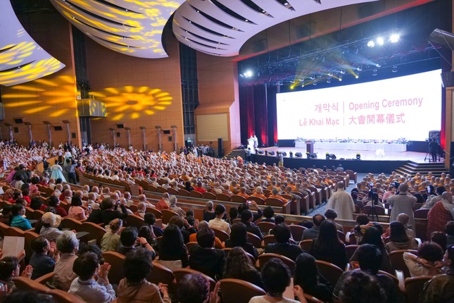 Hàn Quốc: Hơn 3.000 đại biểu tham dự lễ khai mạc Hội nghị Sakyadhita lần thứ 18 tại thủ đô Seoul ảnh 8