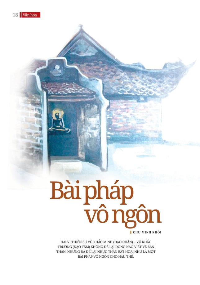 Bài trên Báo Giác Ngộ số 1230 - Thiết kế: Phòng Mỹ thuật BGN/Tống Viết Diễn