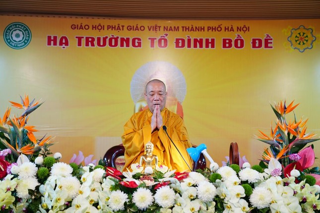 Hòa thượng Thích Bảo Nghiêm đã có thời pháp thoại đầu tiên