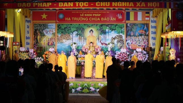 Lễ khai pháp khóa An cư kiết hạ Phật lịch 2568 tại chùa Báo Ân