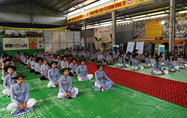 Khóa học có 108 huynh trưởng của 12 đơn vị Gia đình Phật tử thuộc 4 tỉnh: Hưng Yên, Bắc Ninh, Hải Dương và Thanh Hóa