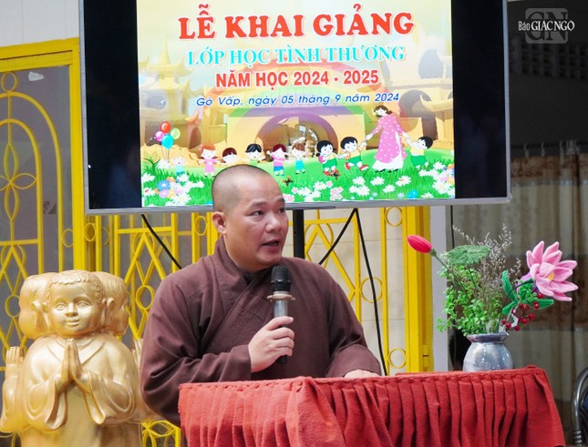 Đại đức Thích Quang Hải, Trưởng phòng Giáo dục Hướng nghiệp Cơ sở từ thiện xã hội Phật giáo chùa Kỳ Quang II