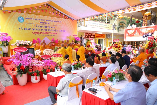 Quang cảnh buổi lễ