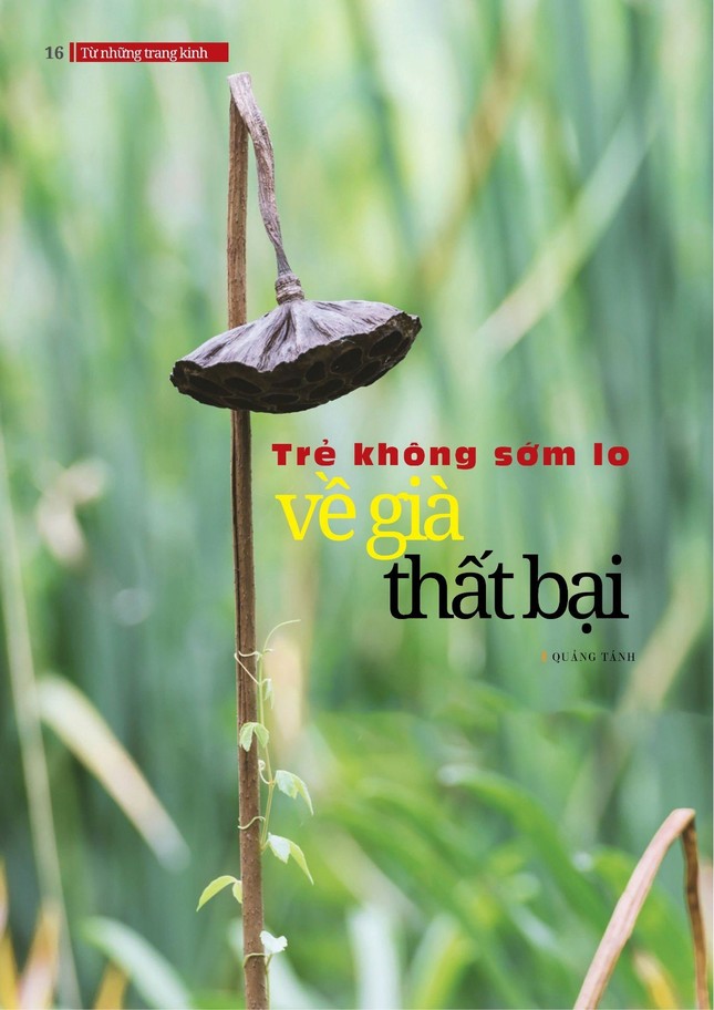 Bài trên Báo Giác Ngộ số 1252 - Thiết kế: Phòng Mỹ thuật BGN/Tống Viết Diễn