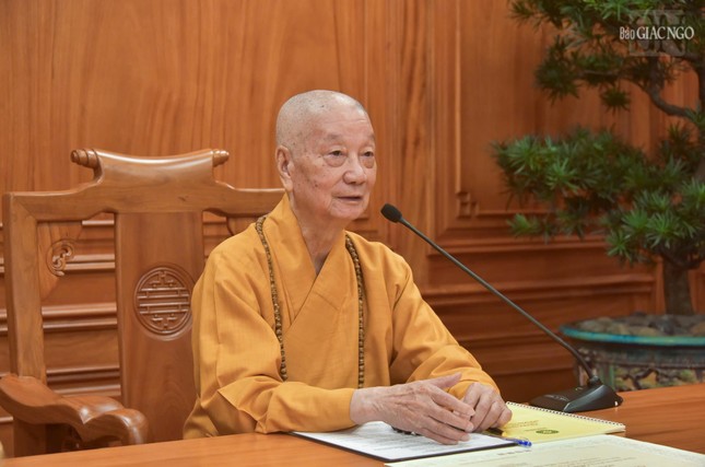 Đức Pháp chủ GHPGVN chủ trì Hội nghị, nói về nhân duyên và ý nghĩa của phiên họp Đức Pháp chủ GHPGVN chủ trì Hội nghị, nói về nhân duyên và ý nghĩa của phiên họp