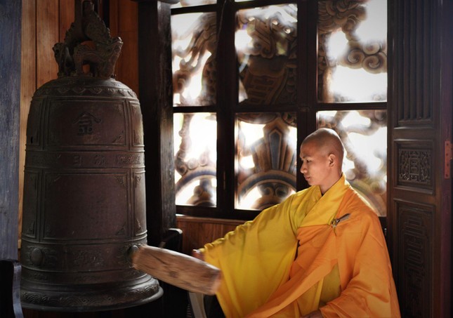 Thời khóa công phu được tiến hành đều đặn 2 buổi trong ngày