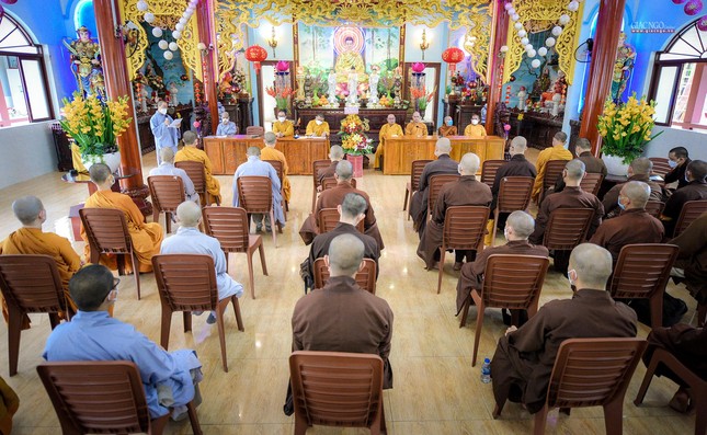 Toàn cảnh hội thảo &quot;Tăng Ni trẻ Hóc Môn thời kỳ 4.0 - cơ hội và thách thức&quot;