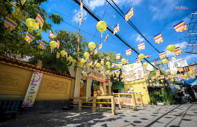 Linh Quang tịnh xá, nơi diễn ra đại lễ Phật đản của Tăng Ni, Phật tử quận 4 vào ngày 8-4 Âm lịch sắp tới